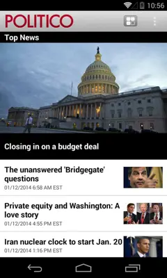 POLITICO android App screenshot 7